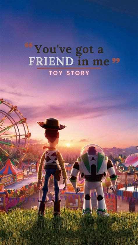 Downloaden Buzz Woody Friendship Toy Story 2 Wallpaper