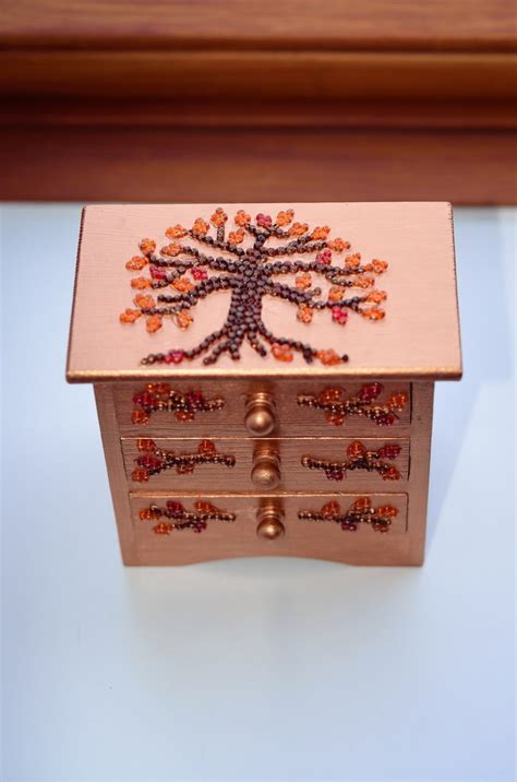 Self Decorated Wooden Box Wooden Boxes Diy Projects To Try