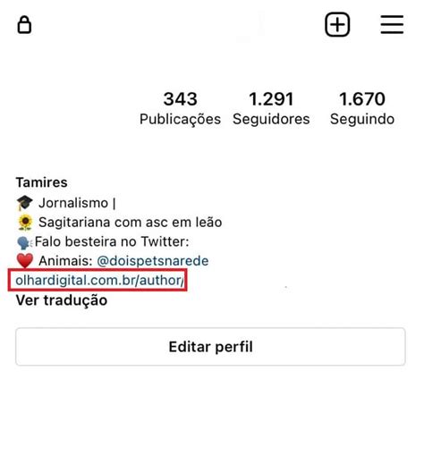 Saiba Como Colocar Link Na Bio Do Instagram Olhar Digital