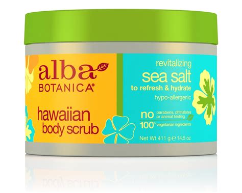 Alba Botanical Body Scrub Sea Salt 145 Ounce Pack Of 6