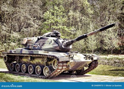 American M60 Patton Combat Army Main Battle Tank Stock Photos Image