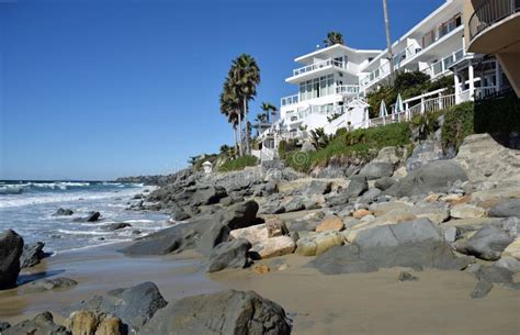 Bluebird Canyon Beach In South Laguna Beach California Stock Image