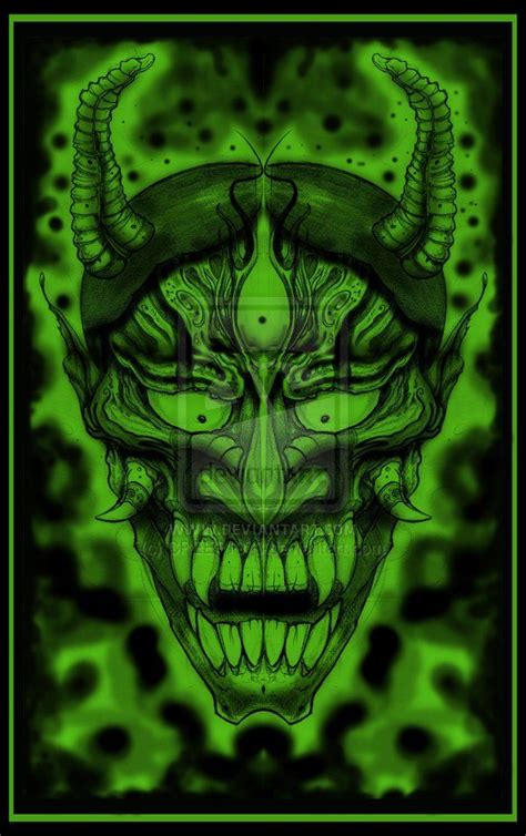 Green Demon Demon Green Art
