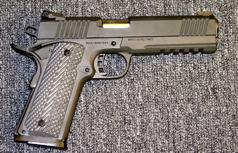 Preowned Rock Island M1911 A1 Tactical 45 Acp 5″ Barrel 8 Rounds