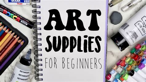 The Best Art Supplies For Beginners