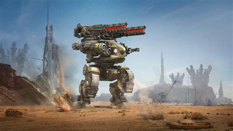 War Robots Hd Wallpaper Futuristic Combat Machines