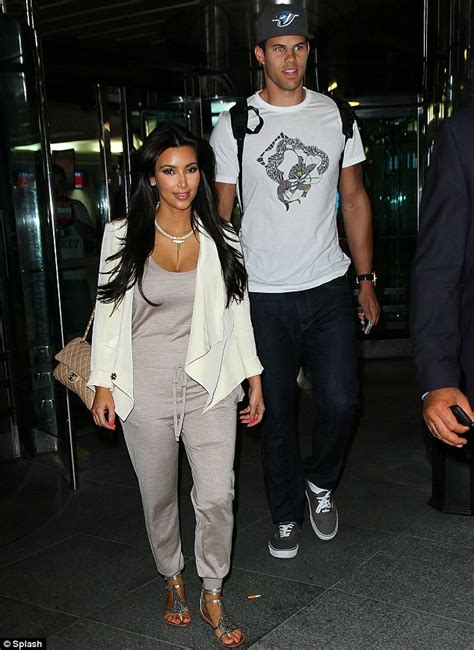Kim Kardashian Proves She Can Still Tease The Boys In A Leggy Lace