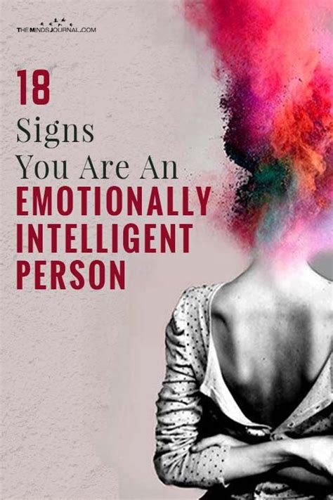 18 Signs You Are An Emotionally Intelligent Person What Is Emotional