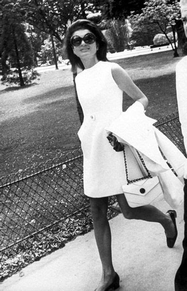 Classic White Shift Perfection Jackie Kennedy Style Celebrity