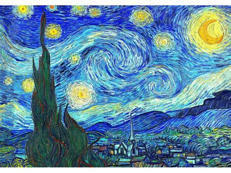 Create party later create party now. The Starry Night - Vincent Van Gogh - Spillehulen
