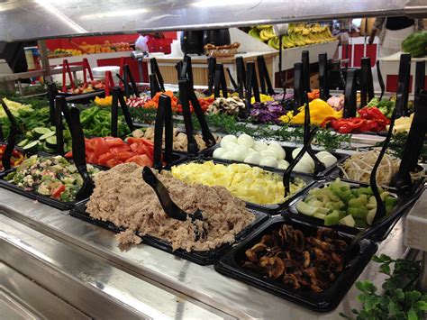 Our Famous Salad Bar Every Lunch Is Better With Salad