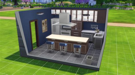 The Sims 4 Cool Kitchen New Screenshot Simsvip