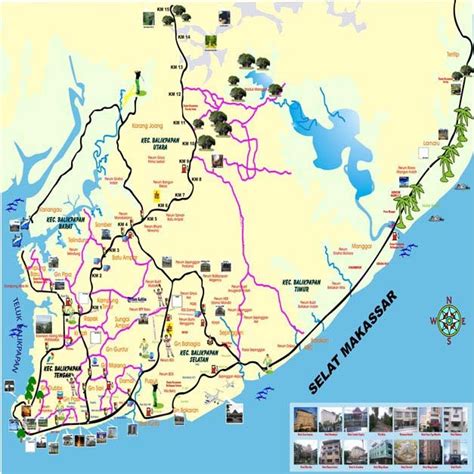 Balikpapan Beriman Peta Wilayah Kota Balikpapan