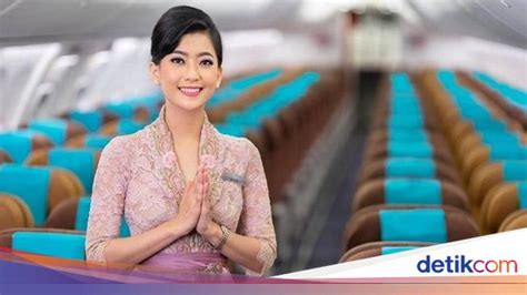 Foto Cantiknya Para Pramugari Garuda Pakai Kebaya Anne Avantie