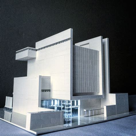 Arndt Schlaudraff Creates Intricate Lego Models Of Brutalist And