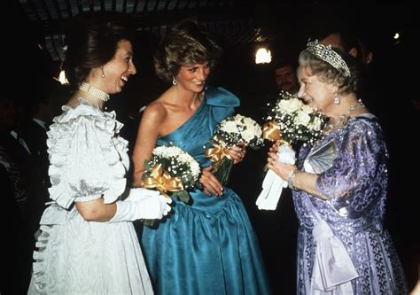 Princess Anne Princess Diana And The Queen Mother Were Presented