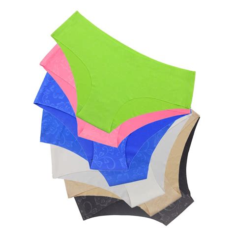 Women Sexy Briefs Fashion Seamless Panties Flower Print Underwear X79 Printed Underwear Women