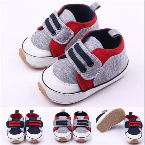 0 1t Infant Toddler Boys Baby Rubber Bottom Shoes Bebe Prewalker First