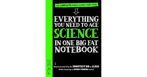 Everything You Need To Ace Science In One Big Fat Notebook The Complete Middle School Study