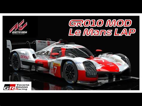 Assetto Corsa GR010 MOD Le Mans Lap YouTube