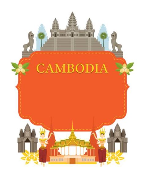 Cambodian Dress Illustrations Royalty Free Vector Graphics And Clip Art