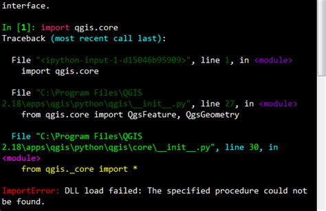 Python How To Import Qgis Core In Spyder Geographic Information