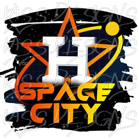 Astros Houston H Space City Baseball Flag Shirt Designs Svg Etsy