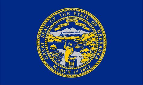 Free Printable Nebraska State Flag And Color Book Pages 8½ X 11