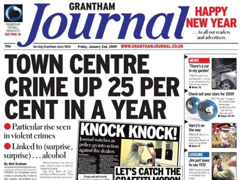 Grantham Journal News Team Move Back To Street Where Weekly Title First