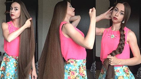 Realrapunzels Amazing Classic Length Hair Play Very Thick And Silky Youtube