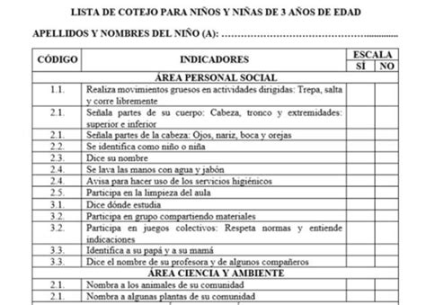 Lista De Cotejo Que Es Como Se Elabora Y Ejemplos En Word Tus Images Hot Sex Picture