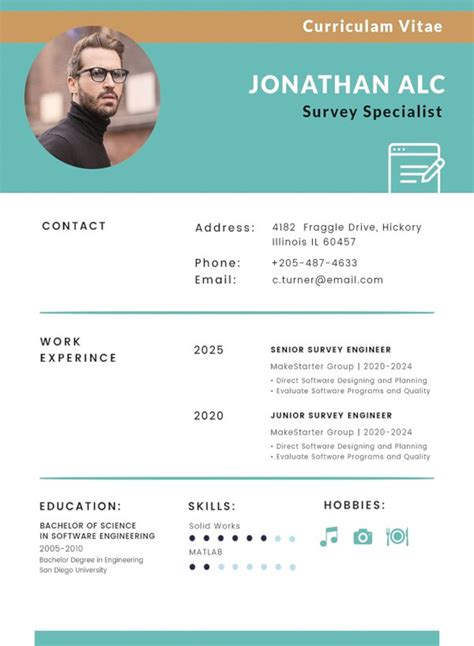 The formats available online can be via pdf, or as a word document or on google doc. 35+ Sample CV Templates - PDF, DOC | Free & Premium Templates
