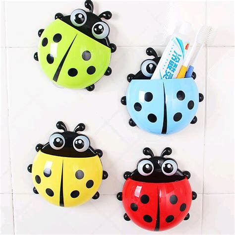 We provides bath accessories, bathroom accessories sets, bathroom gadgets and bathroom wall decorations with wholesale price. Lovely Ladybug Toothbrush Wall Suction Bathroom Sets ...