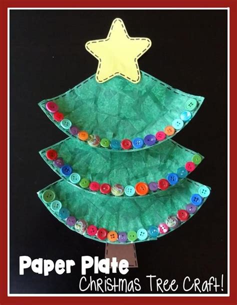 Paper Plate Christmas Tree Craft Christmas Paper Plates Christmas