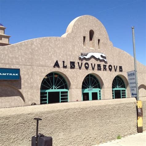 Amtrak And Greyhound Station Abq Albuquerque Nm