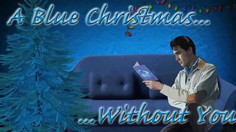 Blue Christmas Karaoke Youtube