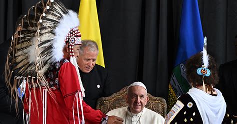 Pope Francis Begs Forgiveness For ‘evil’ Against Indigenous Canadians