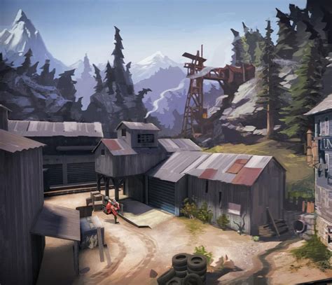 Moby Francke Team Fortress Team Fortress 2 Environment Design