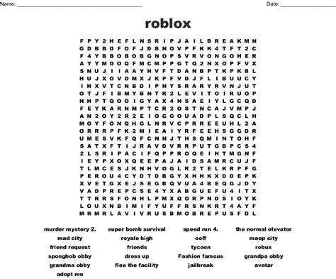 R O B L O X W O R D S E A R C H P R I N T A B L E Zonealarm Results - mr doombringer roblox