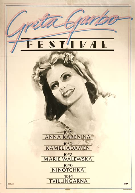 Nostalgipalatset GARBO FESTIVAL 1983