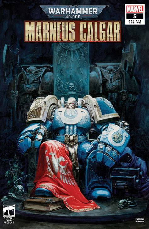 Warhammer 40000 Marneus Calgar Comic Issue 5 Variant Cover