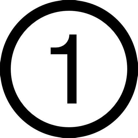 Circle Number Circular Interface Sign Metrize Symbol Numbers