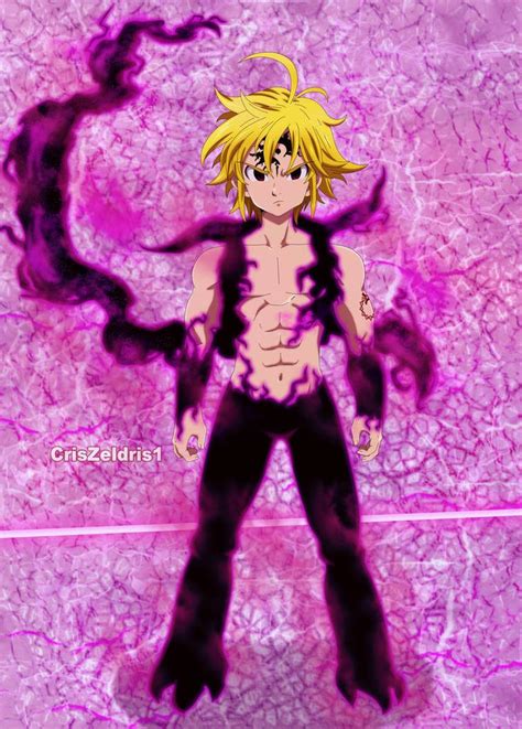 Meliodas Modo Asalto Estilo Anime Simple By Criszeldris1 Meliodas