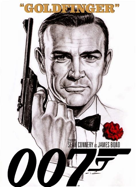 Goldfinger Artwork By Patricio Carbajal Dunway Enterprises James Bond