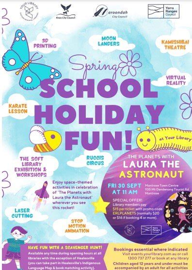 Spring School Holiday Guide Hills Local Online