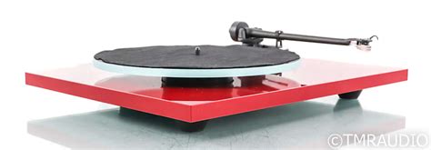 Rega Planar 2 Belt Drive Turntable Red P2 Carbon Reverb