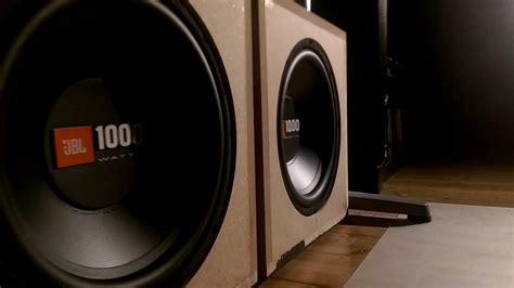 Neue Subwoofer Jbl Cs1214 Youtube