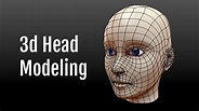 3d Face Modeling in blender - YouTube