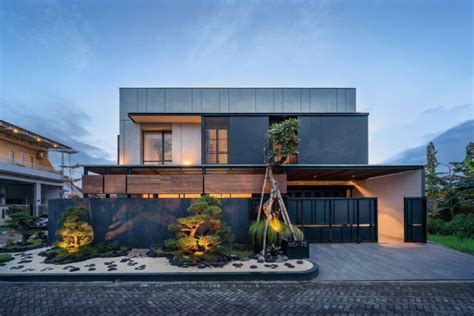 Modern J House A Villa With Impressive Corner Plot By Y0 Design Architect