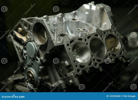 Disassembled Car Engine Stock Photo Image Of Block 143333648
